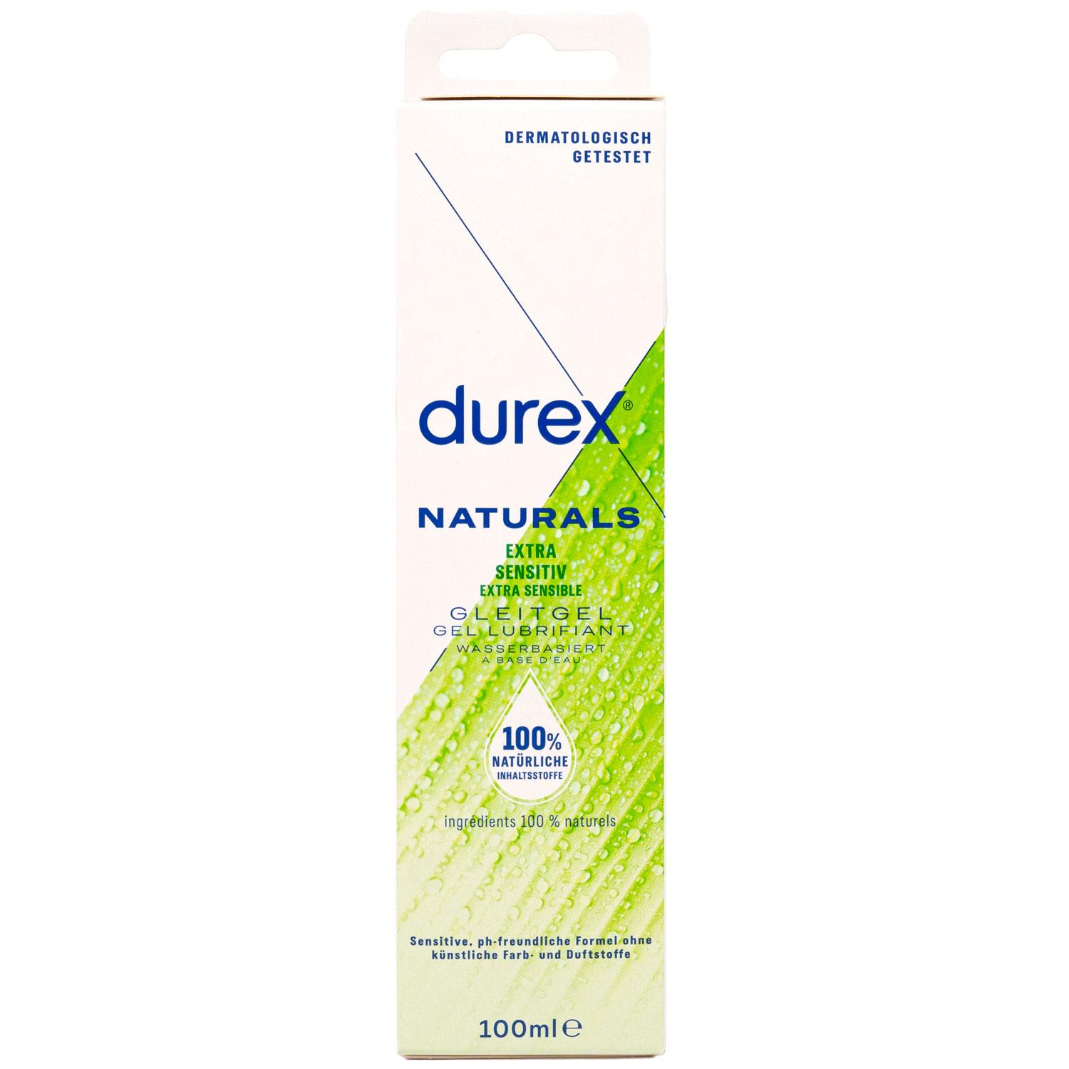 Durex Naturals Lubricant, Extra Sensitive, 100 ml (3,4 fl.oz.)