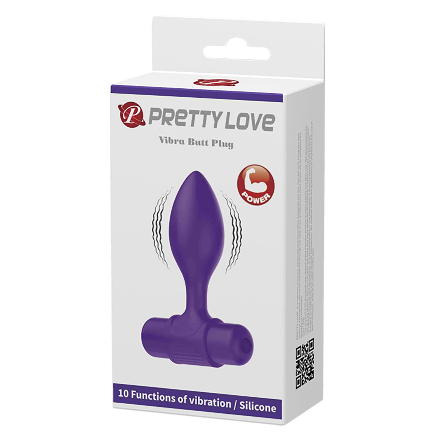 PRETTY LOVE - Vibe Butt Plug, Purple PRETTY LOVE - Vibe Butt Plug, Purple
