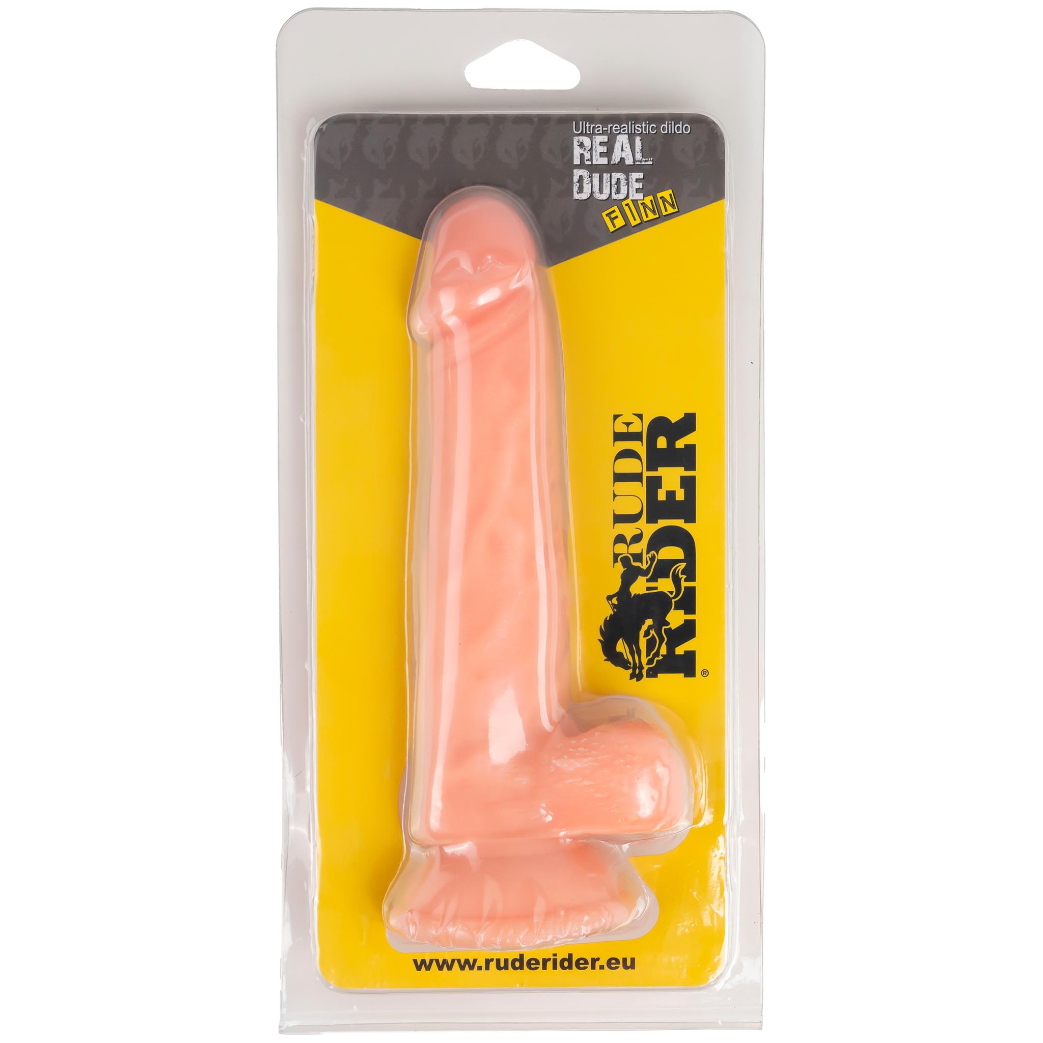 RudeRider Real Dude Finn Dildo, 19,5 cm, Flesh RudeRider Real Dude Finn Dildo, 19,5 cm, Flesh