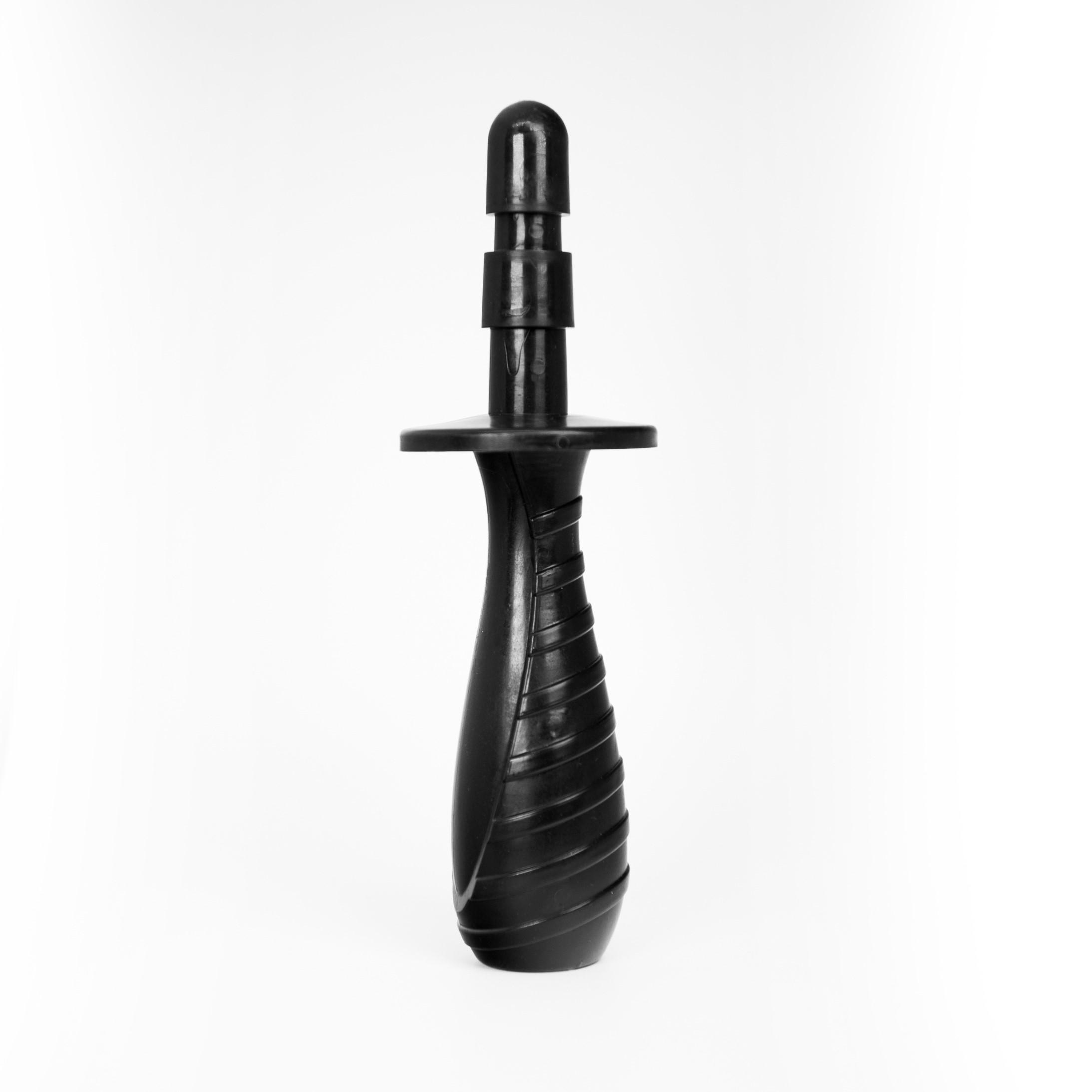 Hung System Insert Plug Handle, 23 cm, Black