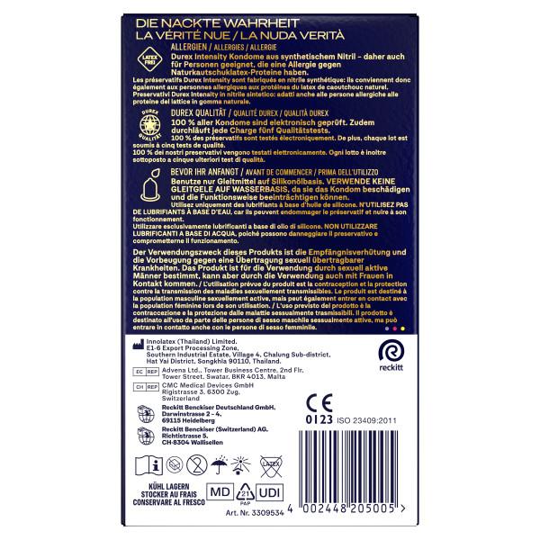 Durex Intensity Extra Gross XXL - 8 Stück