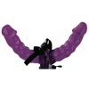 Fetish Fantasy Series Double Delight Strap-On, 30 cm, Purple