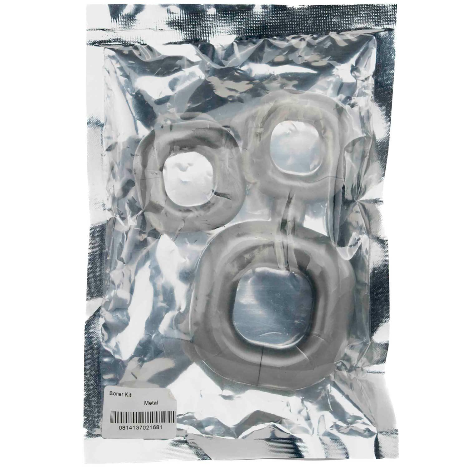 Sport Fucker Boner Kit Cockring, Silver Sport Fucker Boner Kit Cockring, Silver