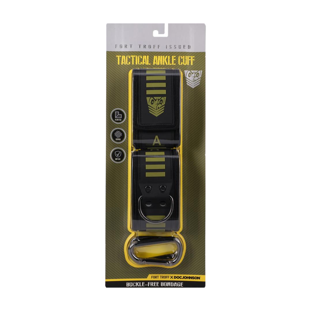Fort Troff Tactical Ankle Cuffs - Black/Green Fort Troff Tactical Ankle Cuffs - Black/Green