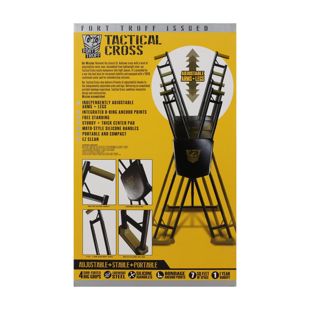 Fort Troff Tactical Cross - 2,10 mts - Black/Green