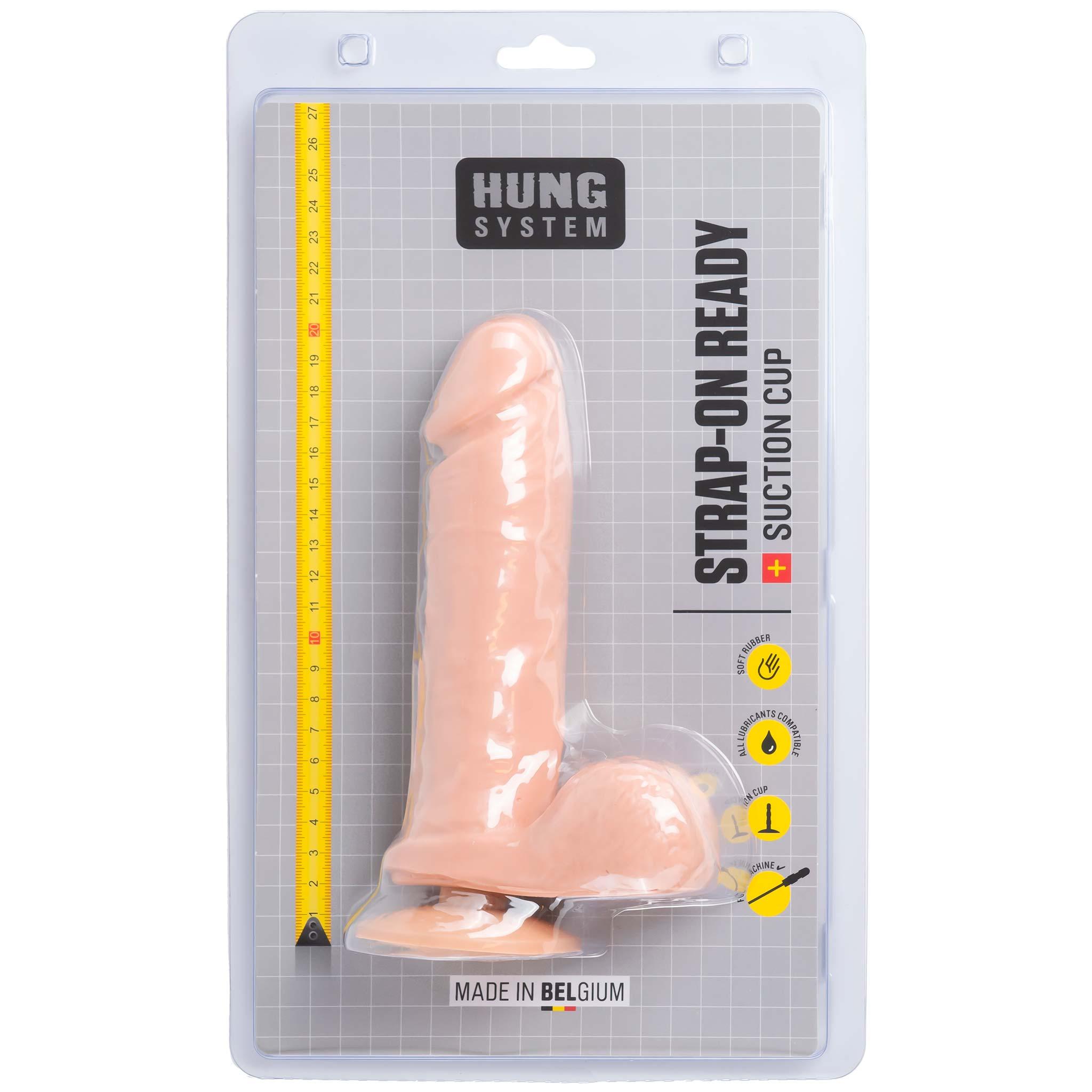 Hung System Dildo Lil S, 18 cm, Flesh