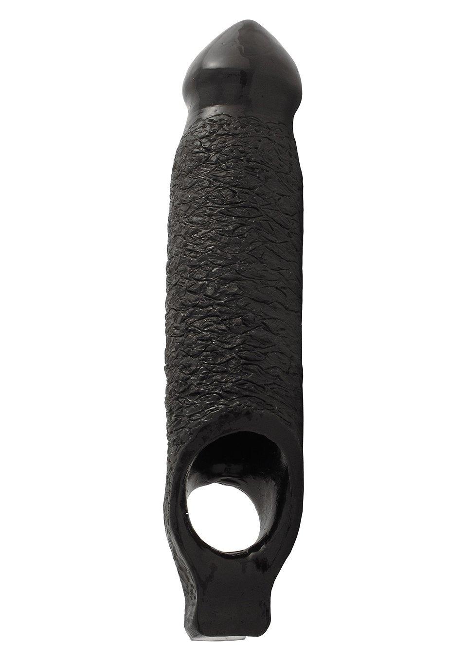 TSX Booty Bear Extender, Penis Extension, 20 cm, Black