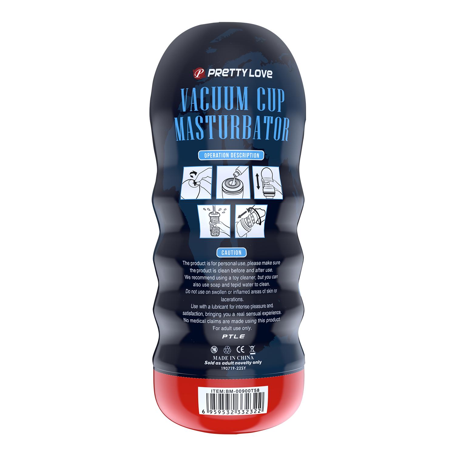 PRETTY LOVE - Vacuum Cup-Vagina, waterproof
material: TPR & ABS ':70mm
L:180mm PRETTY LOVE - Vacuum Cup-Vagina, waterproof
material: TPR & ABS ':70mm
L:180mm