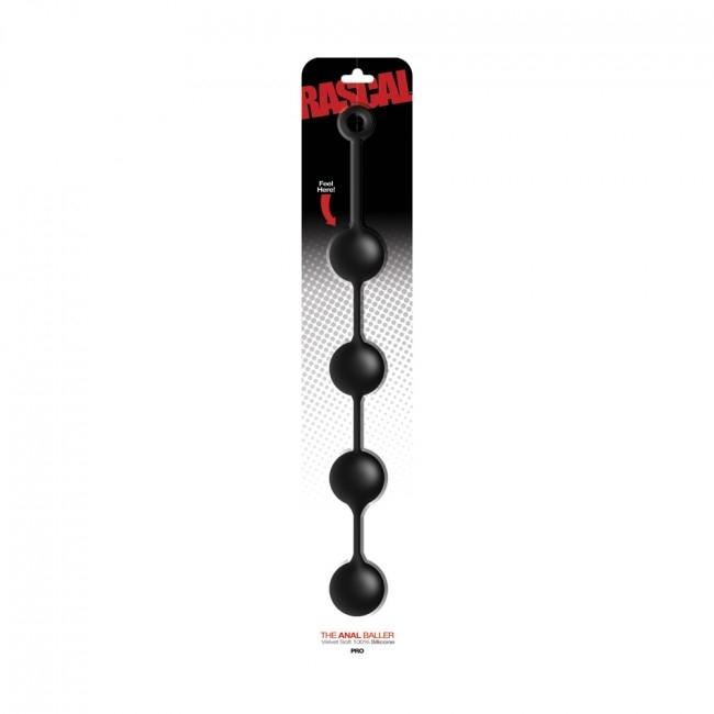 Rascal Ass Ballz XL, Black, 52 cm
