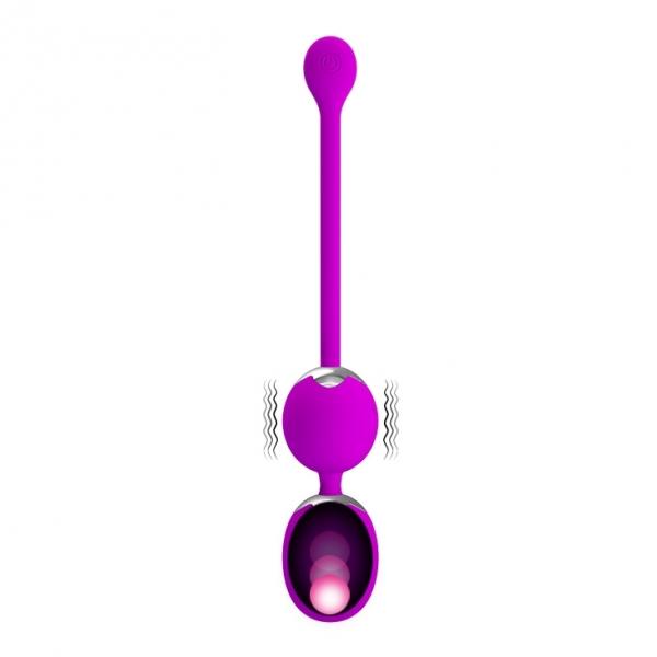 Pretty Love Werner Kegel Love Balls, Vibrator, Purple, 20,5 cm