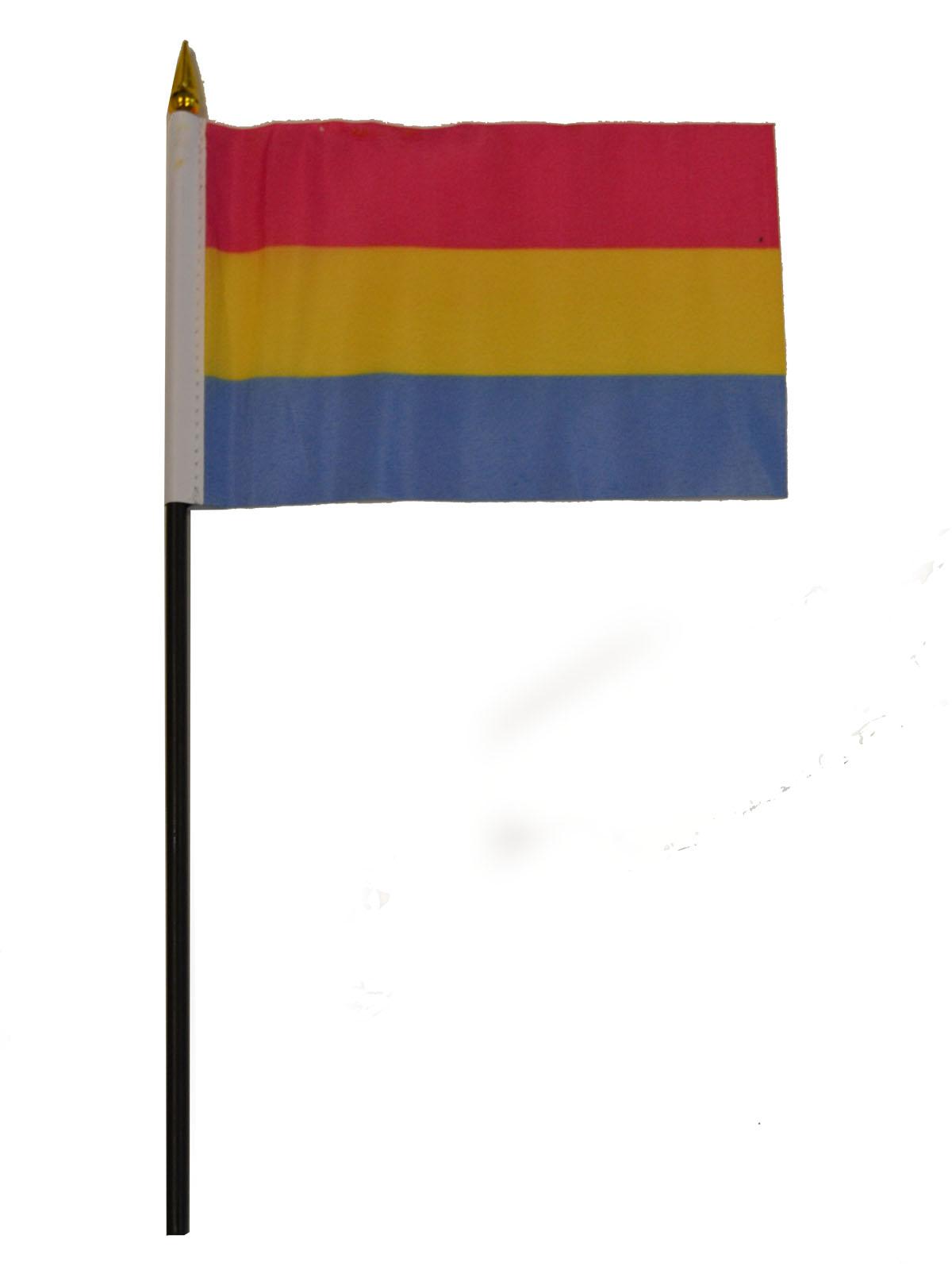 Pansexual Hand Flag