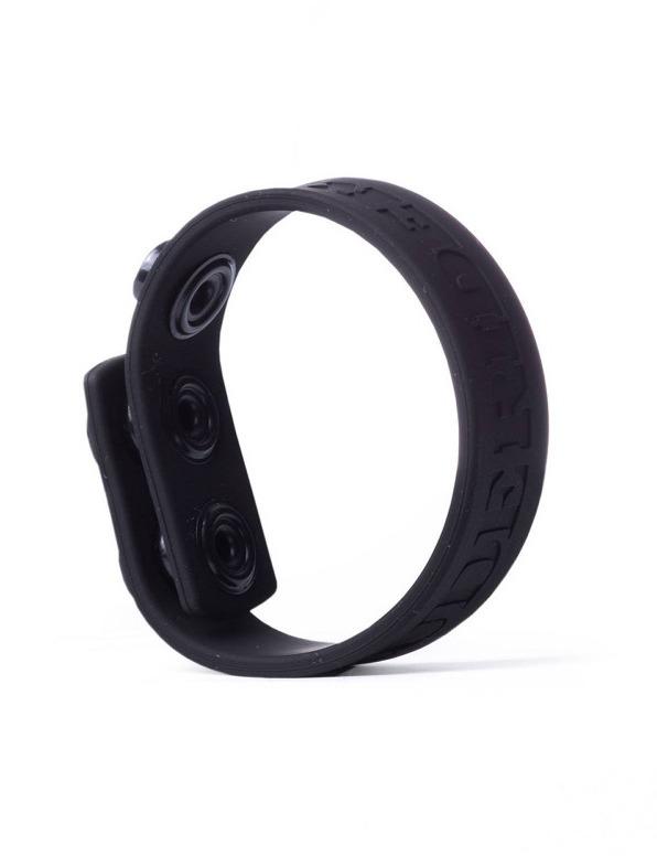 Rude Rider Silicone Cock Strap, Black