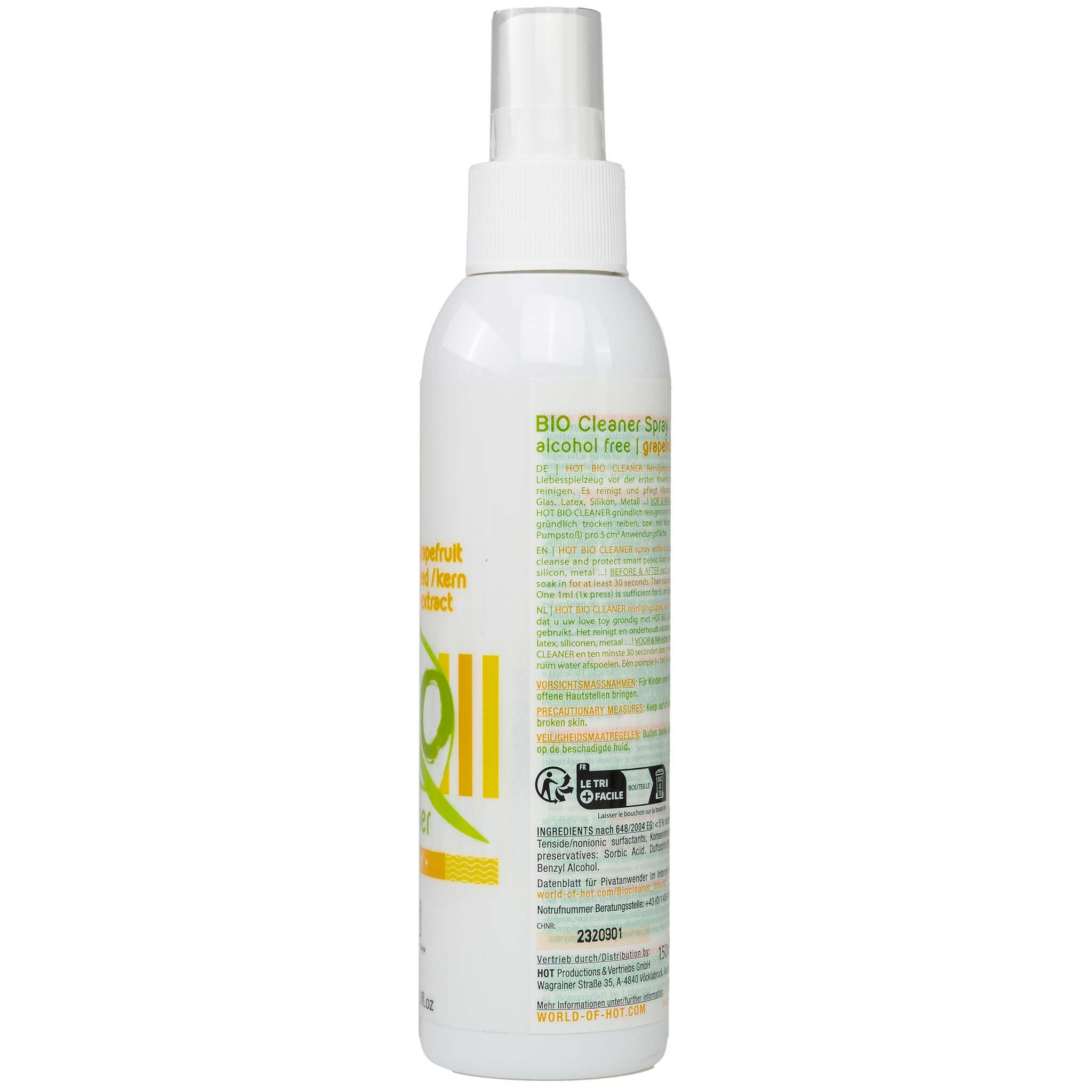 HOT BIO Cleaner Spray grapefruit seed Alcohol-free, 150 ml/5.1 fl.oz