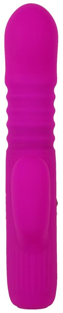 XOUXOU Thrusting Rabbit Vibrator, 16 cm, Purple