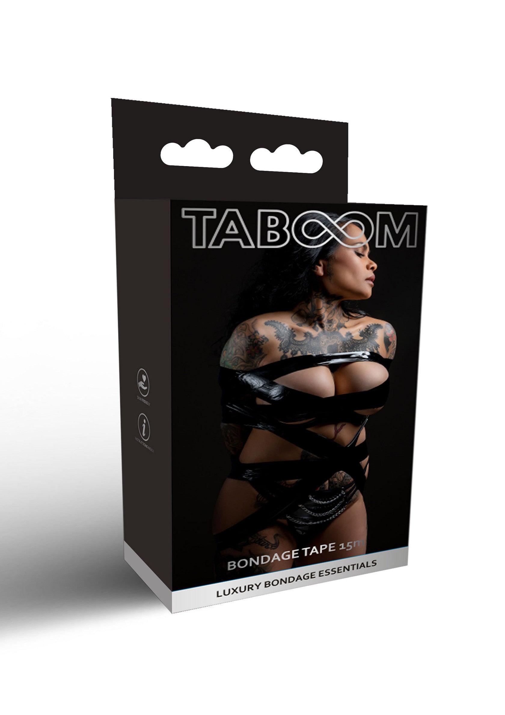Taboom Bondage Tape 15m, black