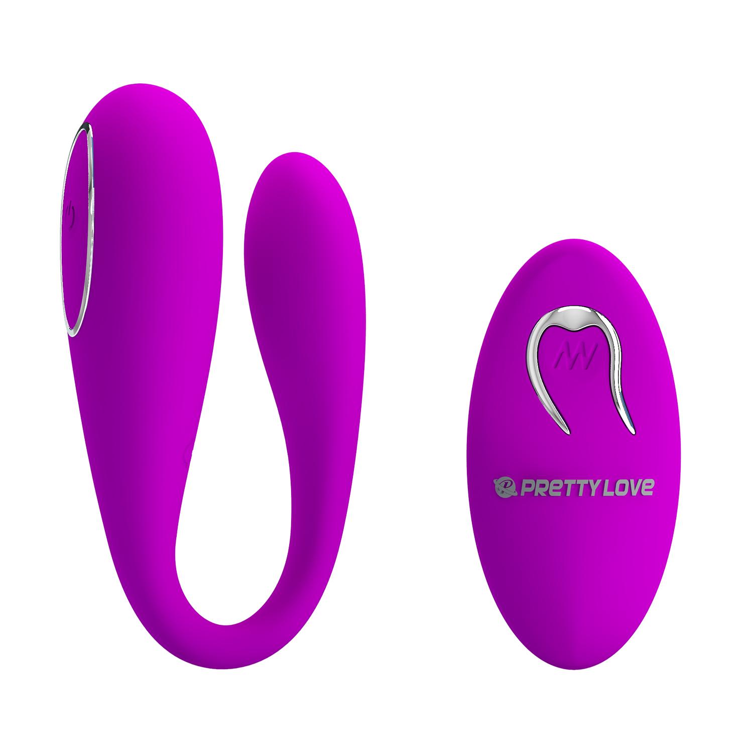PRETTY LOVE - Algernon, Remote control, C type vibration, flexible structure, desgin for couple pleasure, rechargeable stimulator, remote by 1 AAA ': 31/27 mm
L: 96 mm