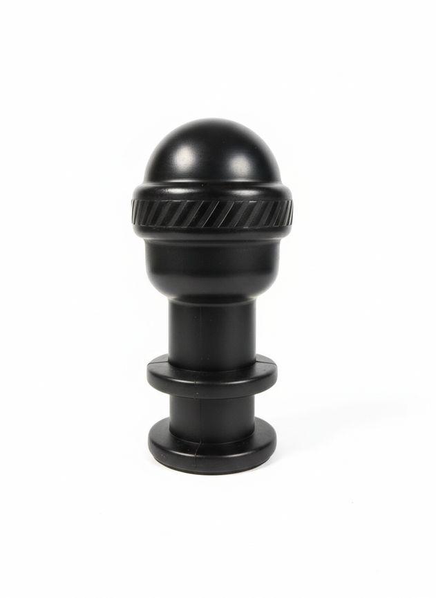 Keep Burning Anal Plug, 15 cm long, Ø 7 cm, black