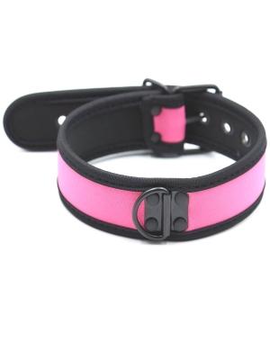 Rude Rider Neoprene Puppy Collar Rose