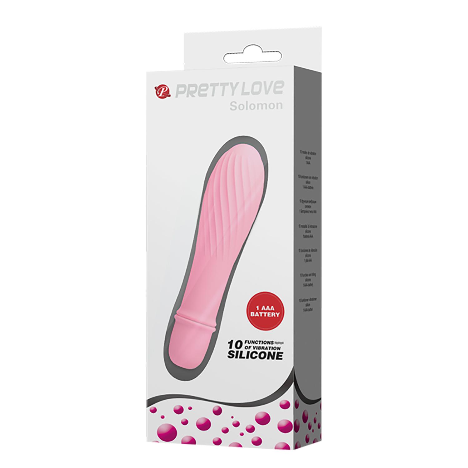 PRETTY LOVE - Solomon Vibrator , Pink