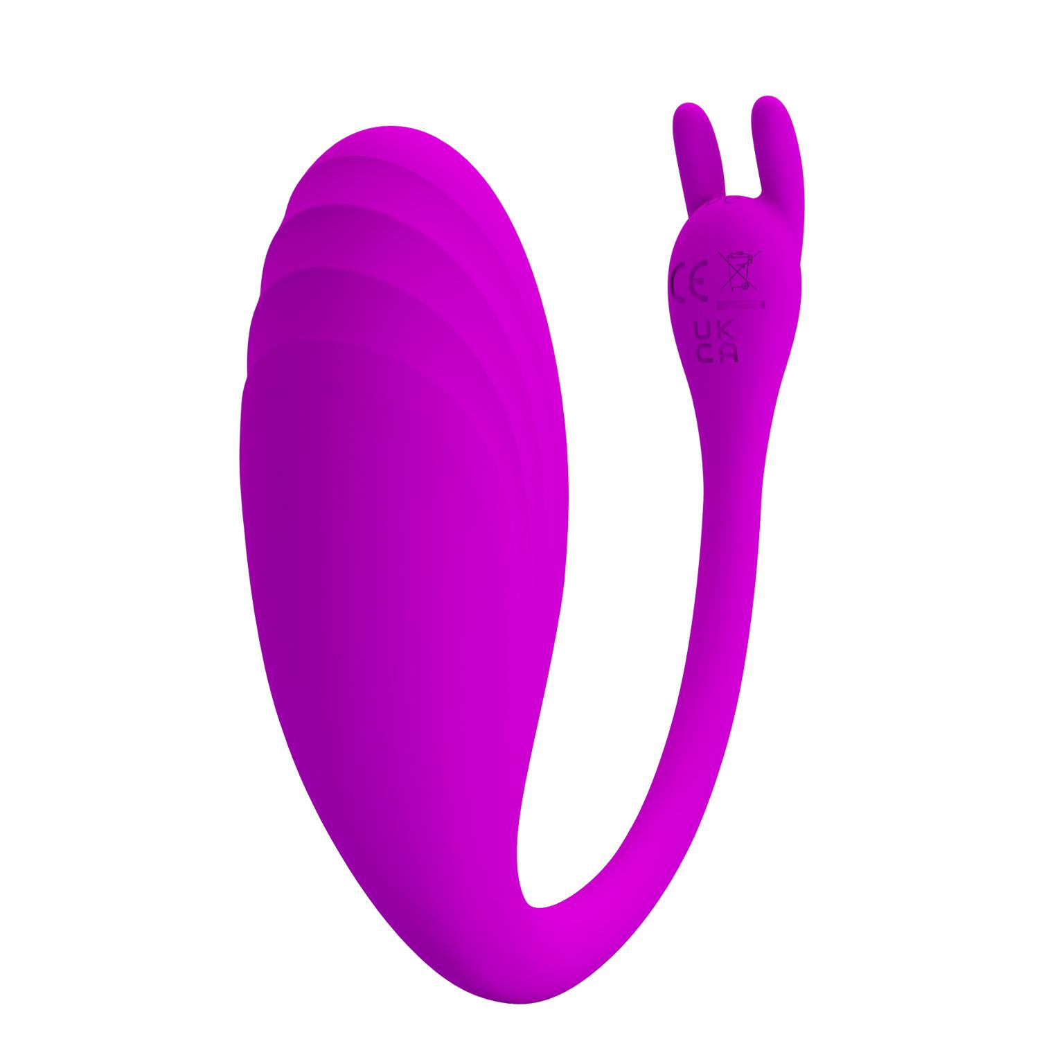 PRETTY LOVE - Catalina, Fully Silicone Wearable Vibrator, Long Distance App Remote Control, App control & multi-mode: 12 frequencies of classic mode, touch mode, music mode. Advanced Interactive mode to add friends and explore more fun features  31*103