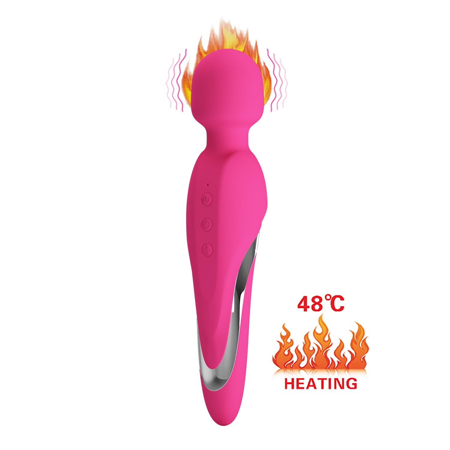 PRETTY LOVE - Michael, Heating up to 48 ', Super powerful body wand massager, 7 functions of vibration, 5 levels of speed adjustment, silicone, rechargeable ':210mm L:45mm PRETTY LOVE - Michael, Heating up to 48 ', Super powerful body wand massager, 7 functions of vibration, 5 levels of speed adjustment, silicone, rechargeable ':210mm L:45mm