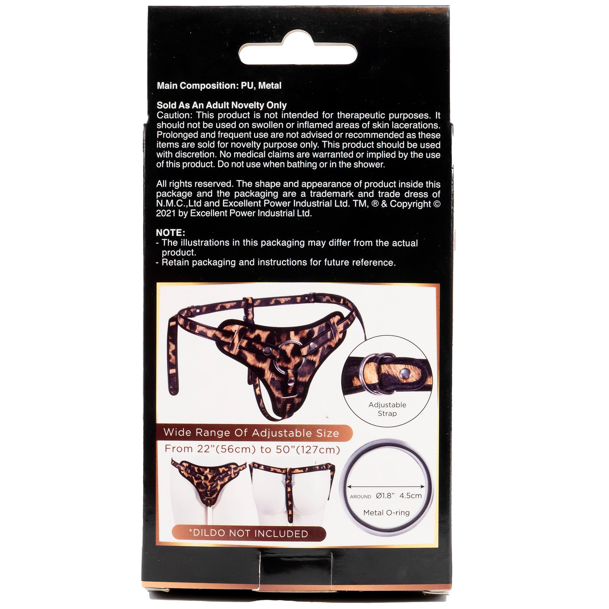 Strap-On Leopard Frenzy