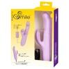 Sweet Smile Thrusting Pearl Vibrator, 24 cm, Purple