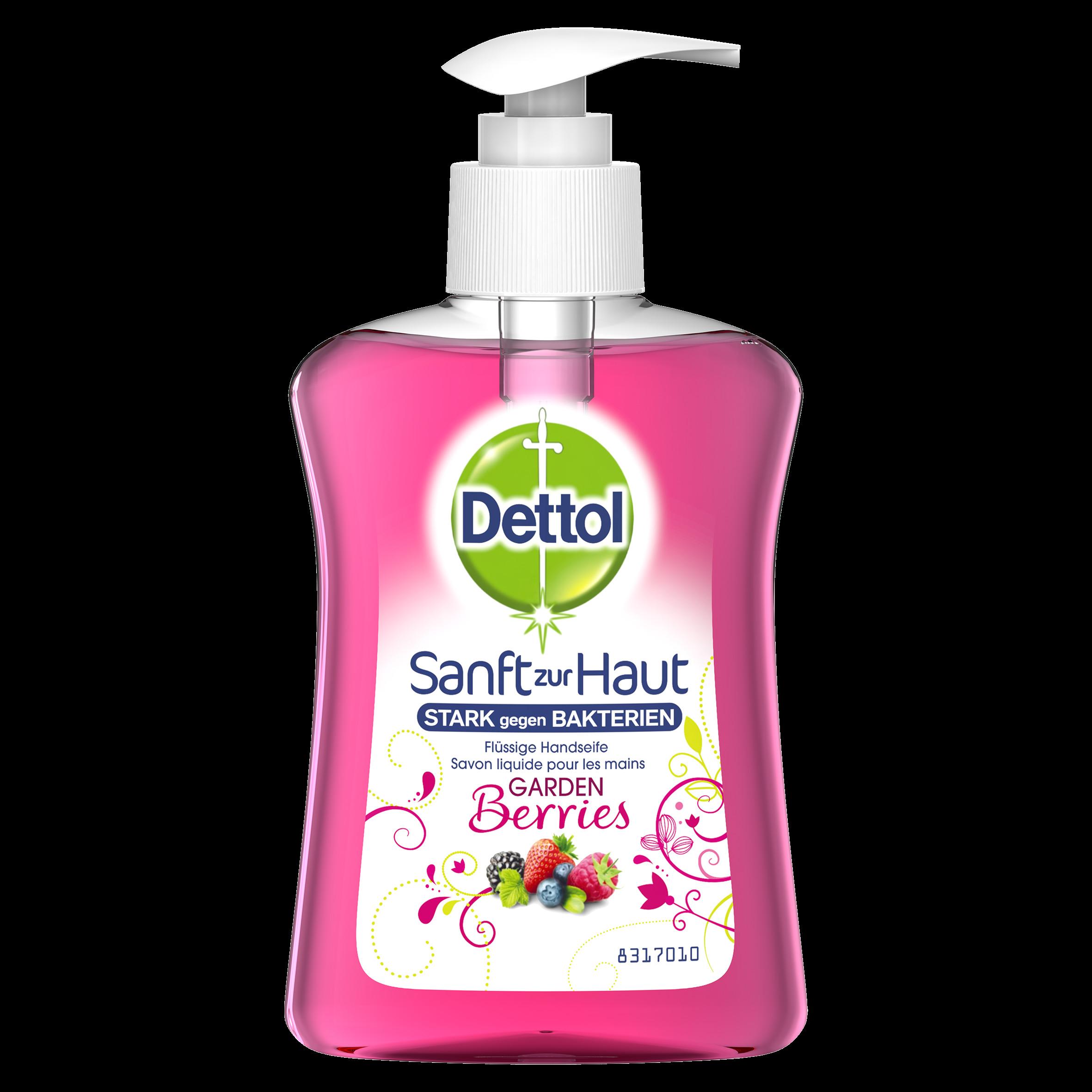 Dettol Pumpseife Pflegend Gartenfrüchte