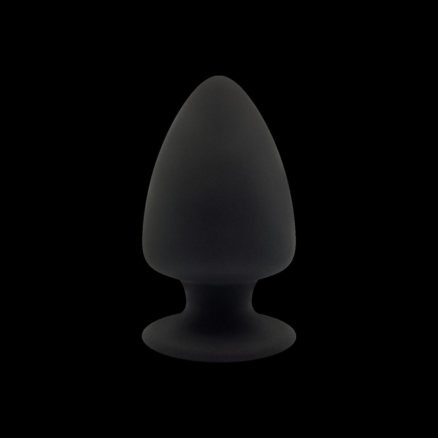 SILEXD Premium Silicone Plug Model 1 S, 9 cm, Black