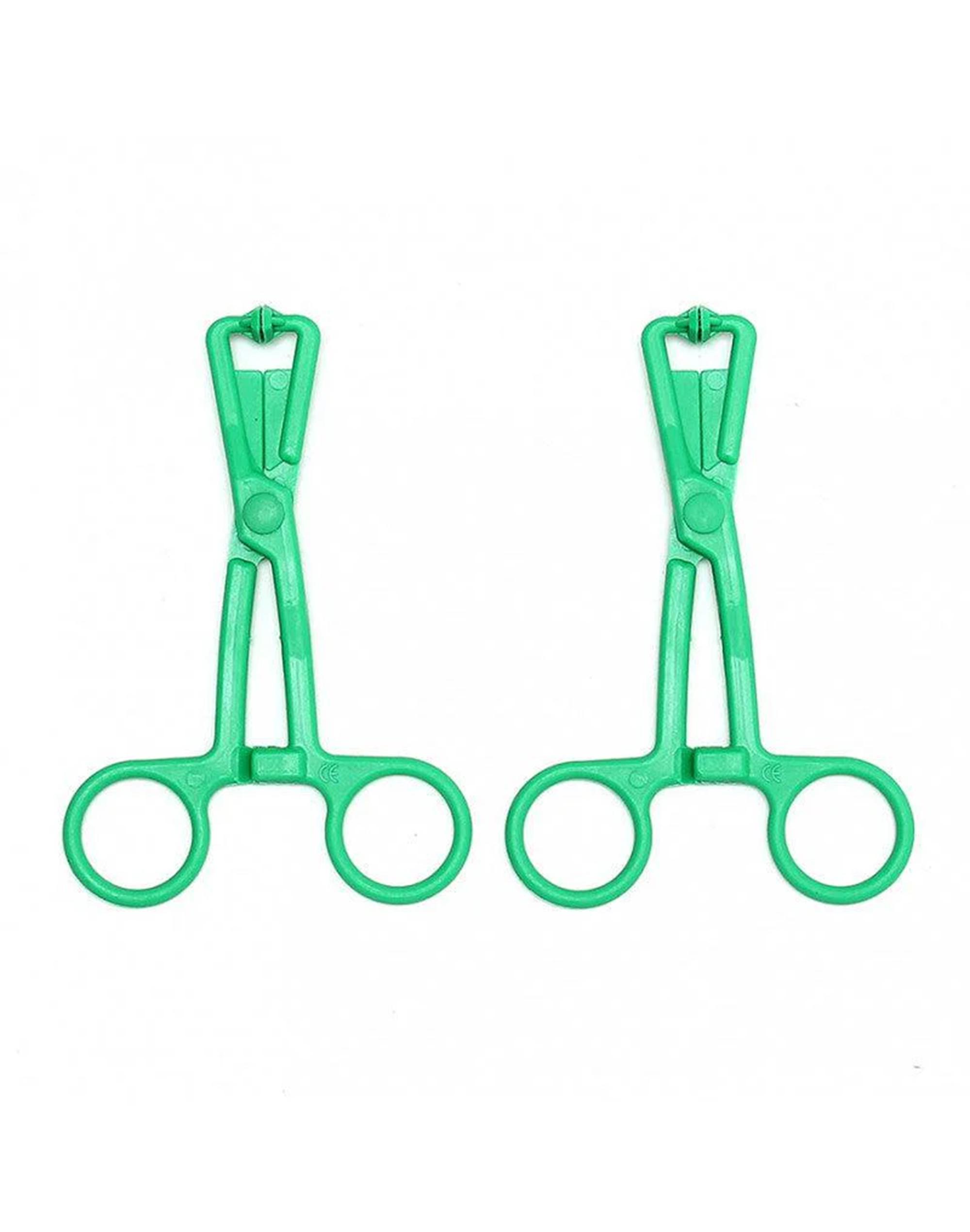 RIMBA - Nipple Clamps Scissor - Green
