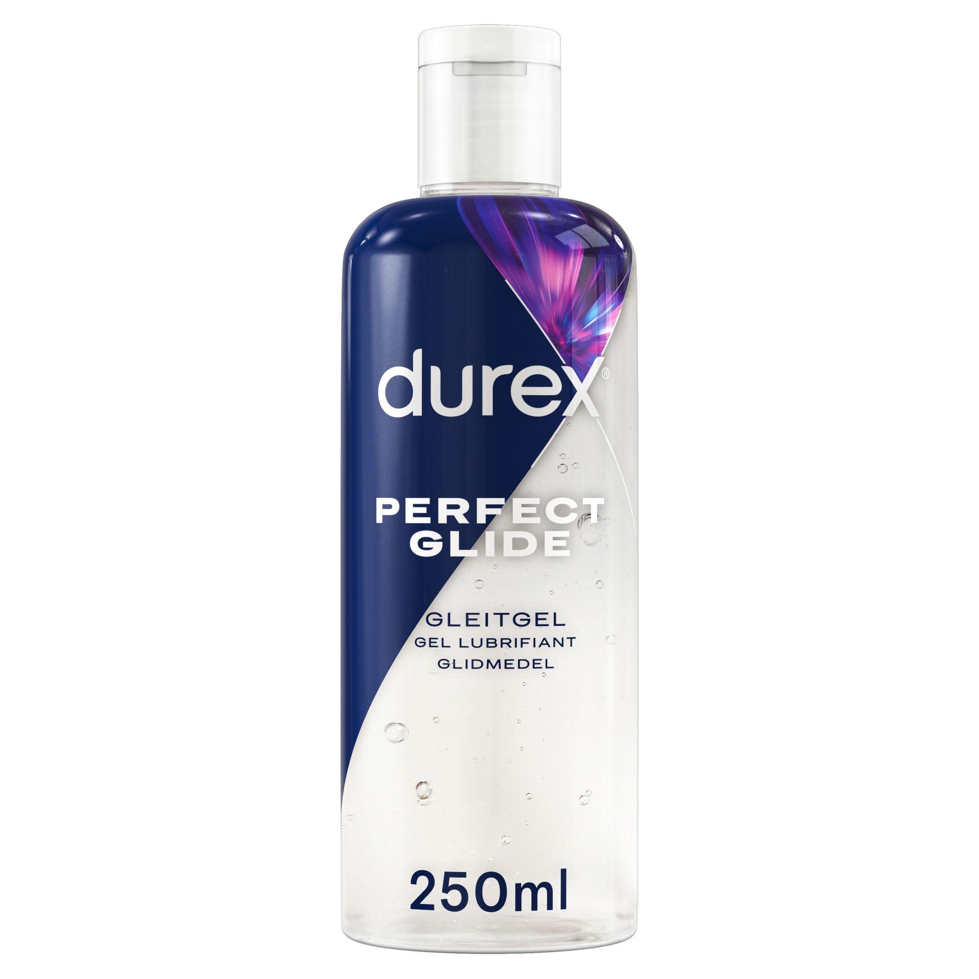 Durex Perfect Glide Lubricant, Silicone Based Anal Sex Lubricant, 250 ml