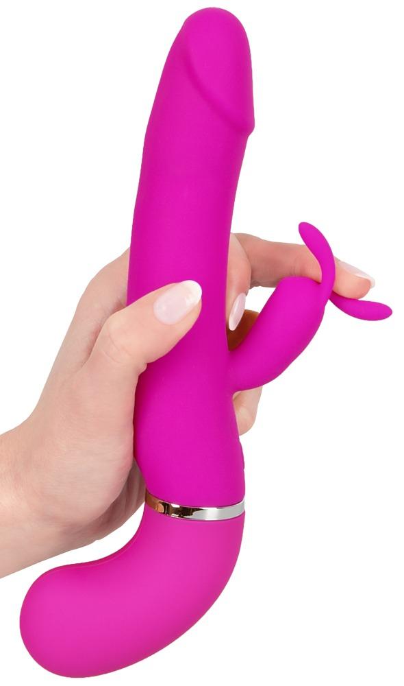 XOUXOU Cumshot Rabbit Vibrator, 24 cm, Purple