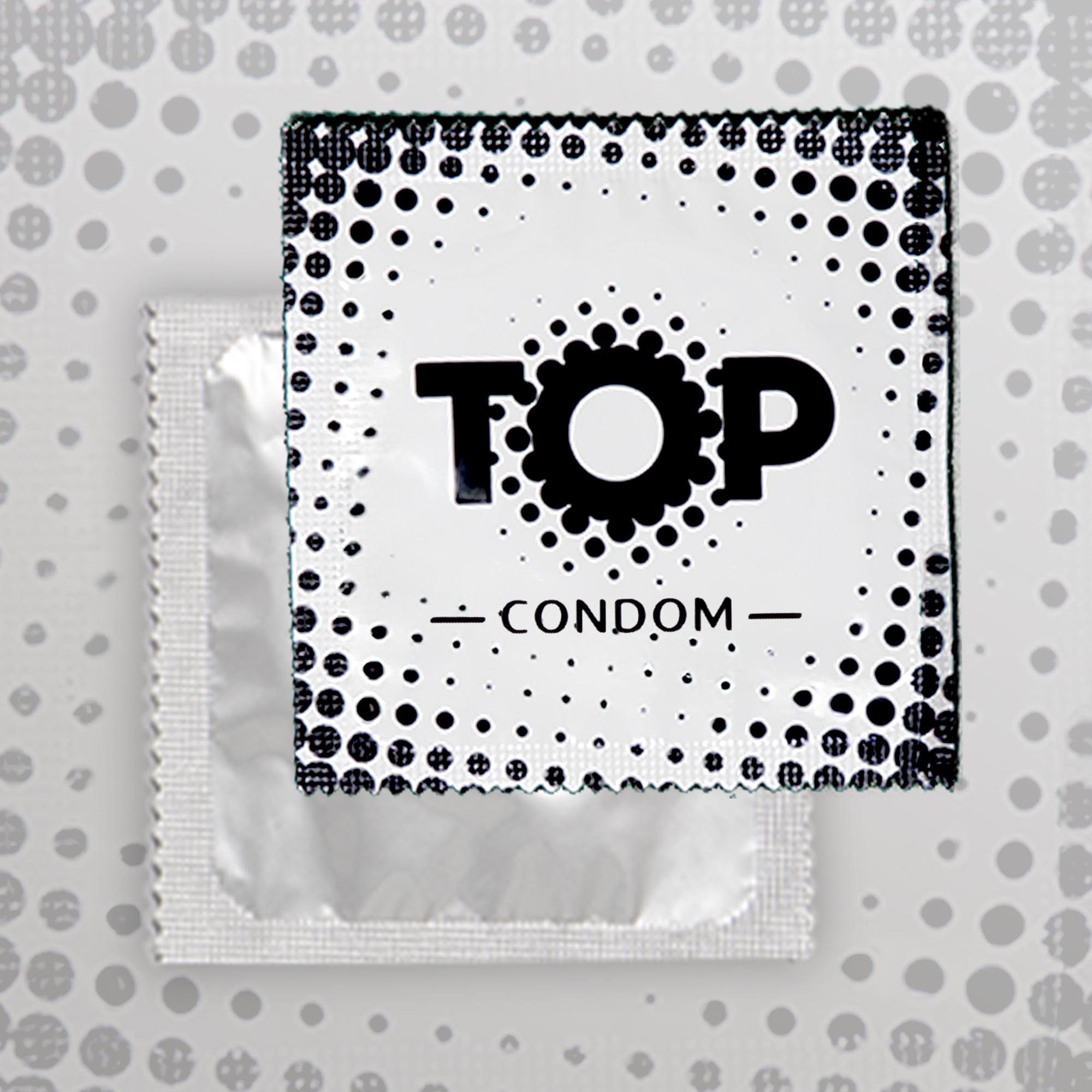 TOP Condoms Ultimate Thin: Maximum Feel - Extra Thin, Packs of 100