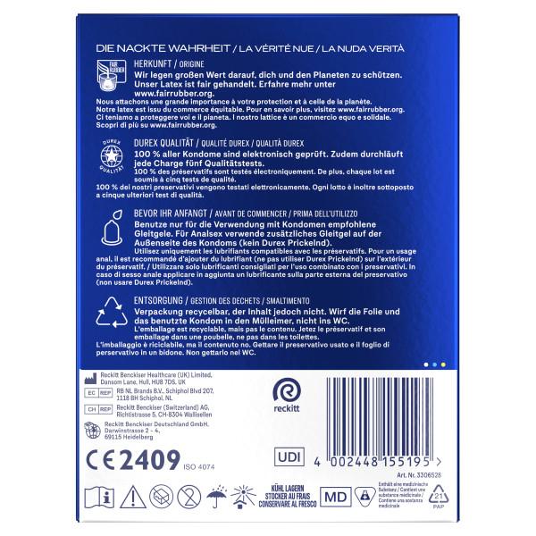 Durex Performa Condoms 40 pcs, with Delay Effect, Ø 56mm, 190mm Durex Performa Condoms 40 pcs, with Delay Effect, Ø 56mm, 190mm