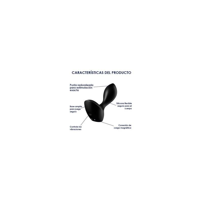 Satisfyer Backdoor Lover Plug, black, 11 cm