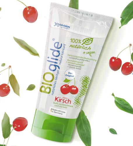 JoyDivision BIOglide Cherry, Water Based Lubricant, 80 ml JoyDivision BIOglide Cherry, Water Based Lubricant, 80 ml