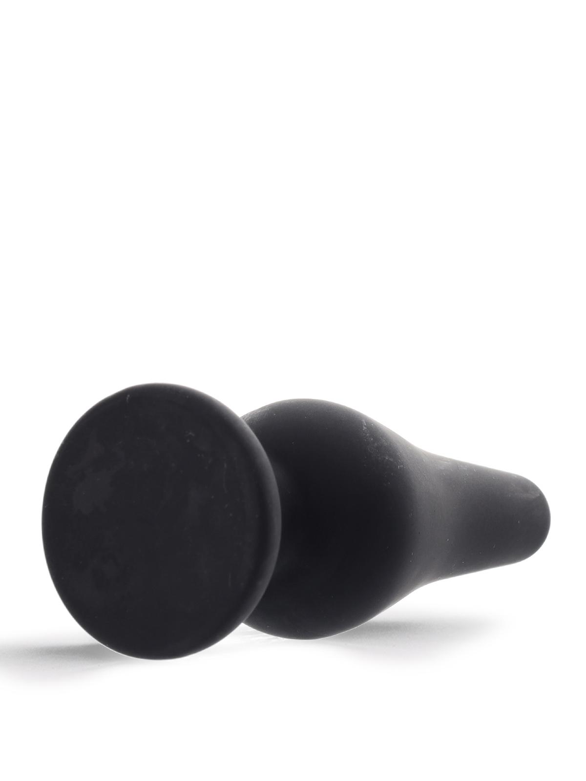 RudeRider Silicone Anal Plug Black RudeRider Silicone Anal Plug Black