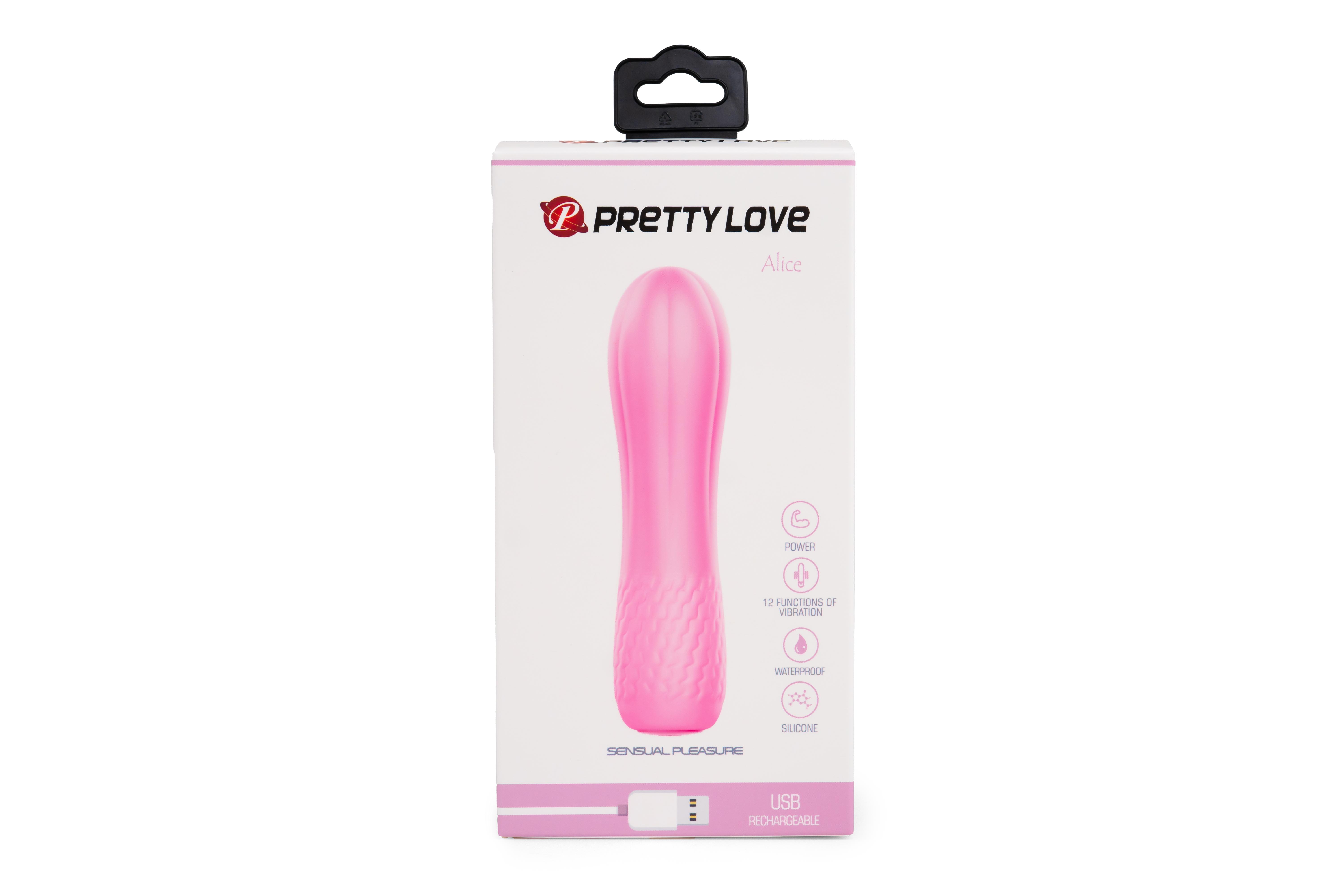 Pretty Love Alice Vibrator, Pink