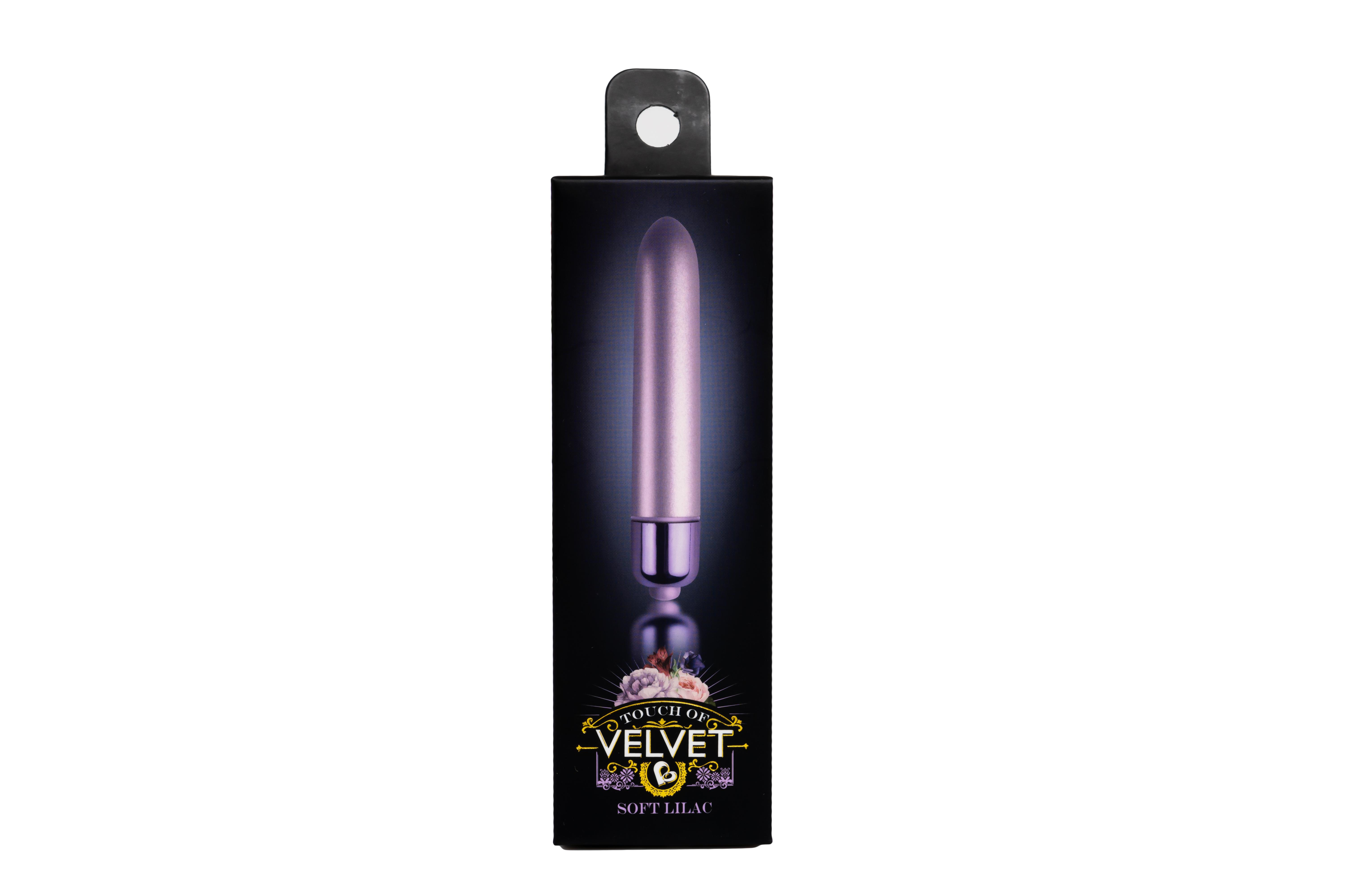 Rocks-Off Touch of Velvet Soft Lilac Vibrator