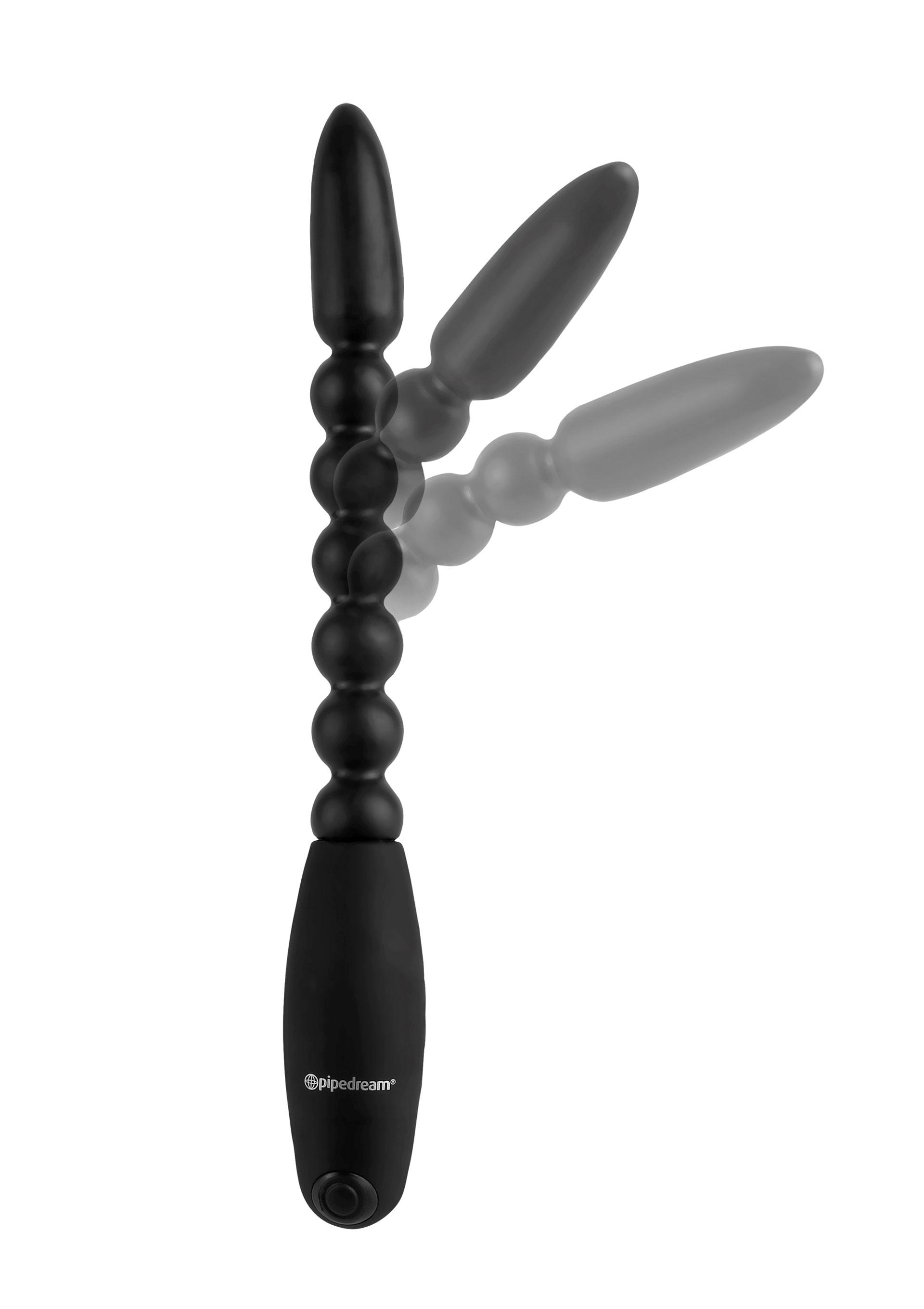 AnalFantasy Flexa-Pleaser Power Beads, Vibrator, 26,5 cm, Black