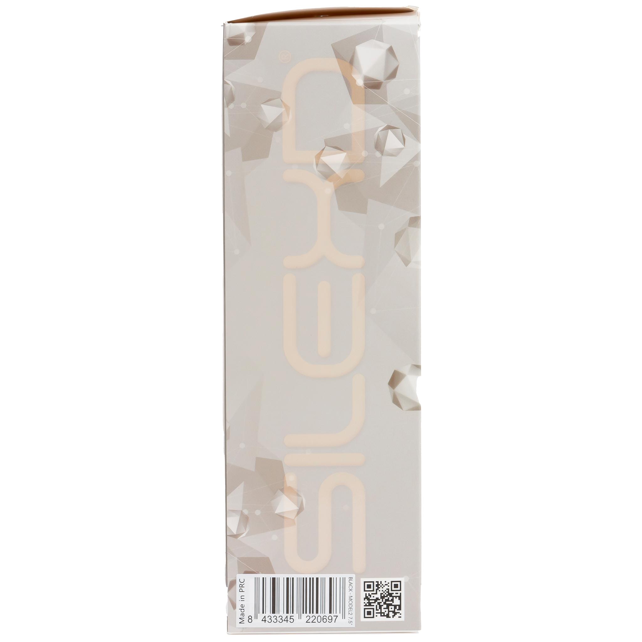 SILEXD Premium Silicone Dildo Model 2, 19,2 cm, Black