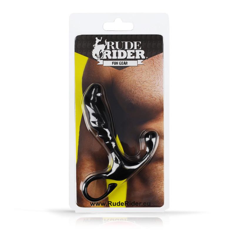 Rude Rider Lion Head Small Prostate Massager, Black Rude Rider Lion Head Small Prostate Massager, Black
