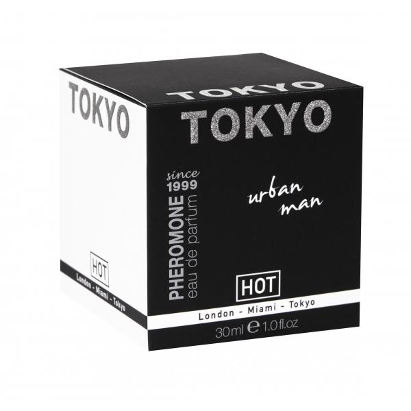 HOT Pheromone Eau de Parfum, Tokyo, for Urban Man, 30 ml (1 oz)