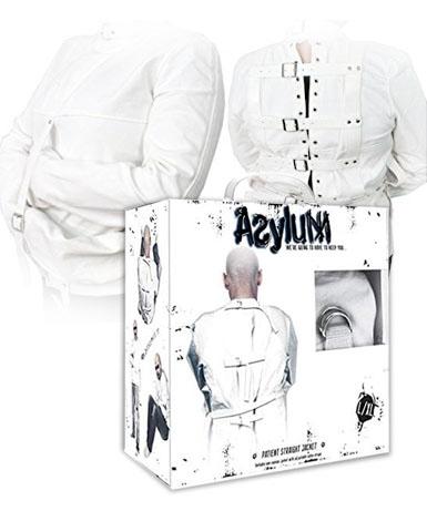 Asylum Strait Jacket, Canvas, White, L/XL