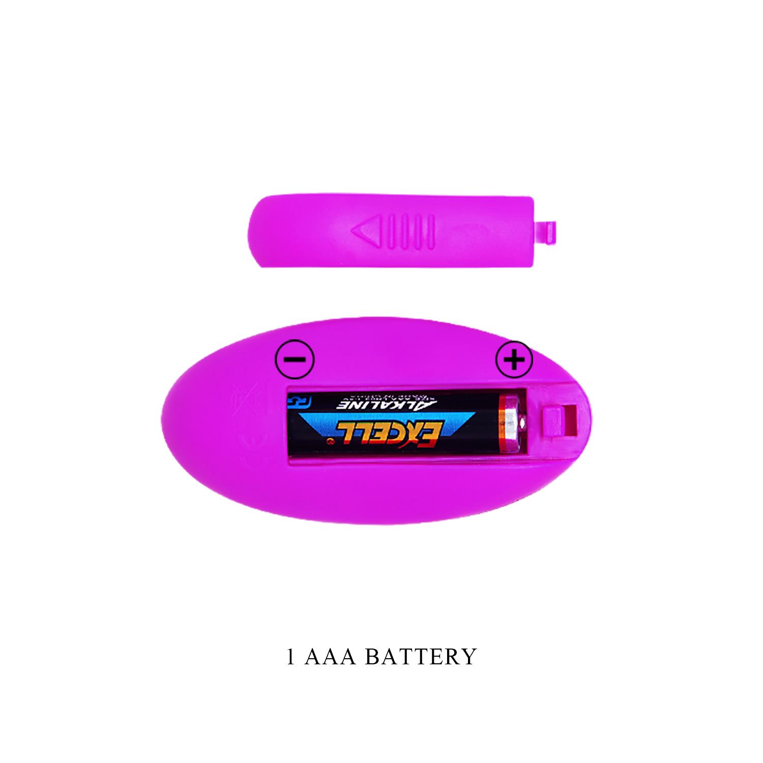 PRETTY LOVE - Joanne, Remote control, 12-function vibration, bullet by 2AAA batteries operated, remote by 1 AAA battery operated L:71mm ':35mm PRETTY LOVE - Joanne, Remote control, 12-function vibration, bullet by 2AAA batteries operated, remote by 1 AAA battery operated L:71mm ':35mm