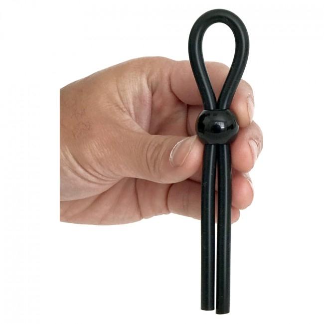 Rascal, The Brawn Single Leash, Cockring, Glow, Black, OS