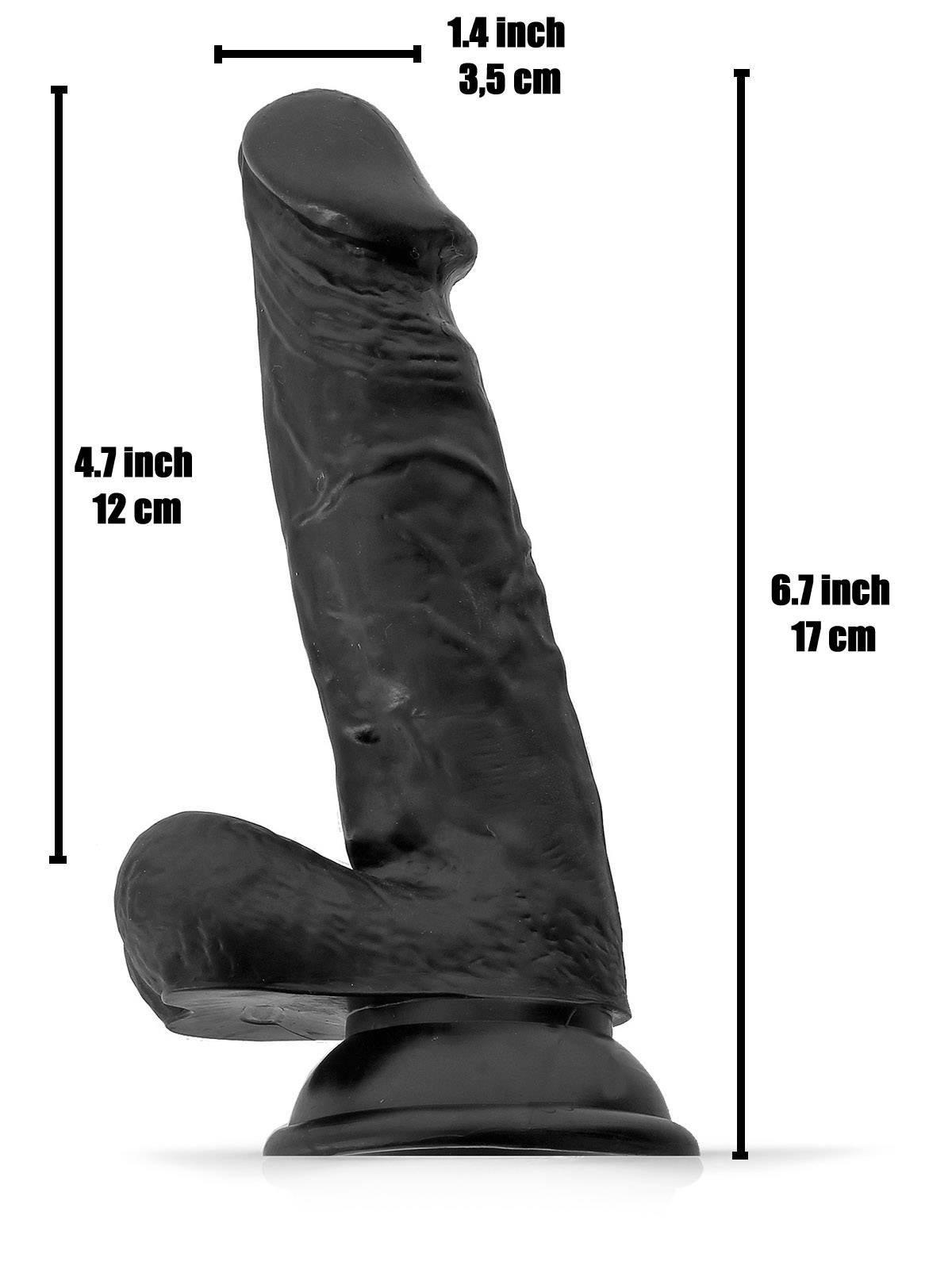 RudeRider Regular Dude Maurice, 17 cm, Black RudeRider Regular Dude Maurice, 17 cm, Black