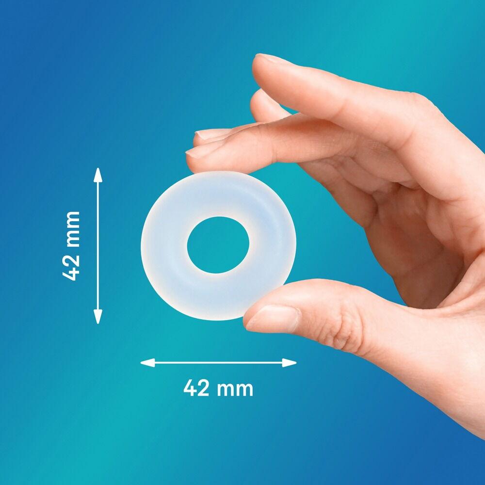 Durex Pleasure Ring, Cockring, Clear Durex Pleasure Ring, Cockring, Clear