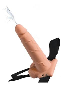 Fetish Fantasy 7,5 in Hollow Squirting StrapOn, 21,6 cm, Flesh