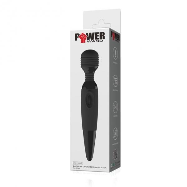 LyBaile POWER WAND, Multi-Speed Massager, Black, 25 cm
